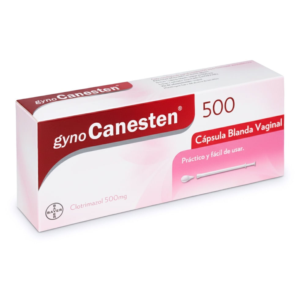 Gynocanesten 500 mg Cápsula Blanda Vaginal - Caja 1 und