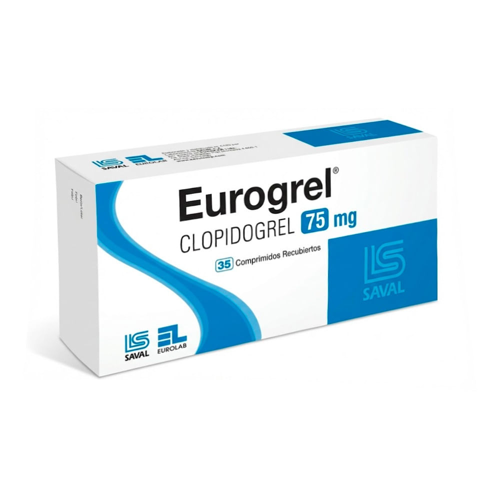 Eurogrel 75 mg Comprimidos Recubiertos - Caja 35 und