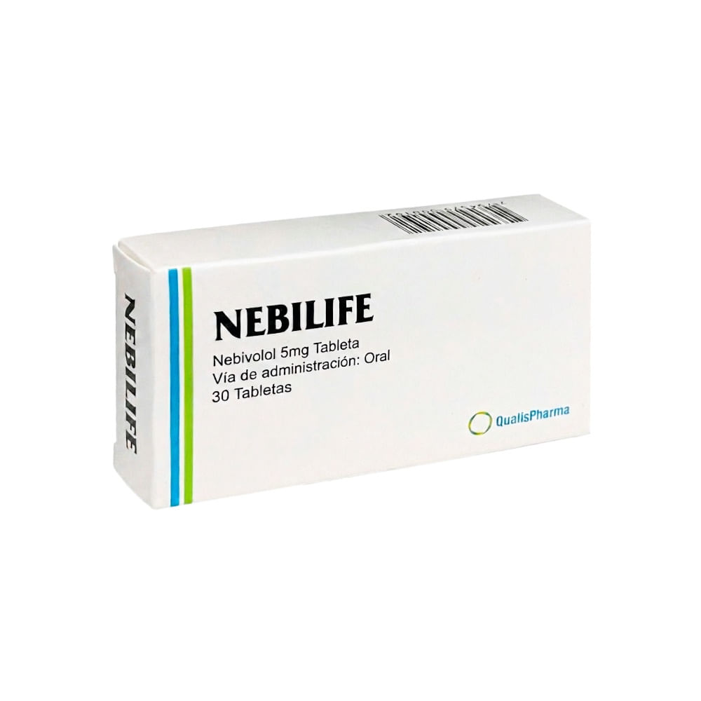 Nebilife 5 mg Tabletas - Caja 30 und