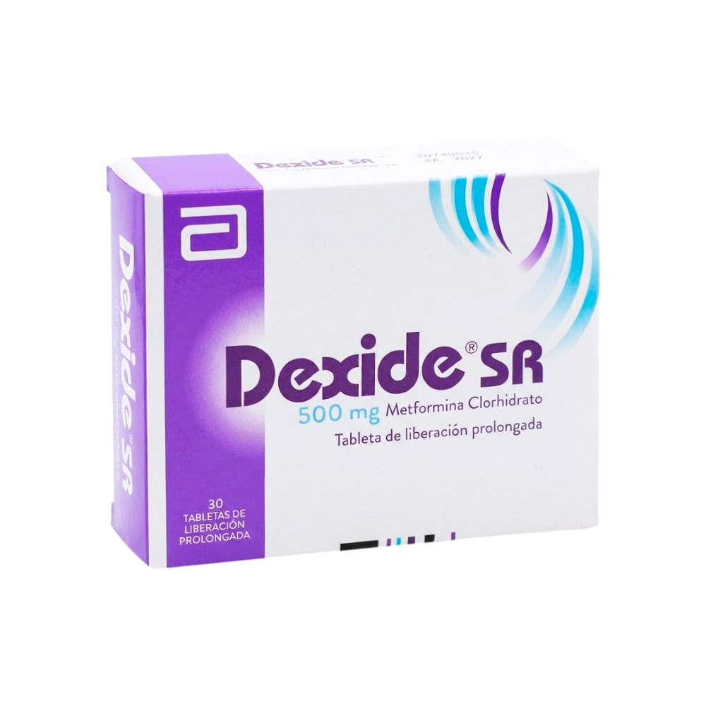 Dexide SR 500 mg Tabletas de Liberación Prolongada - Caja 30 und