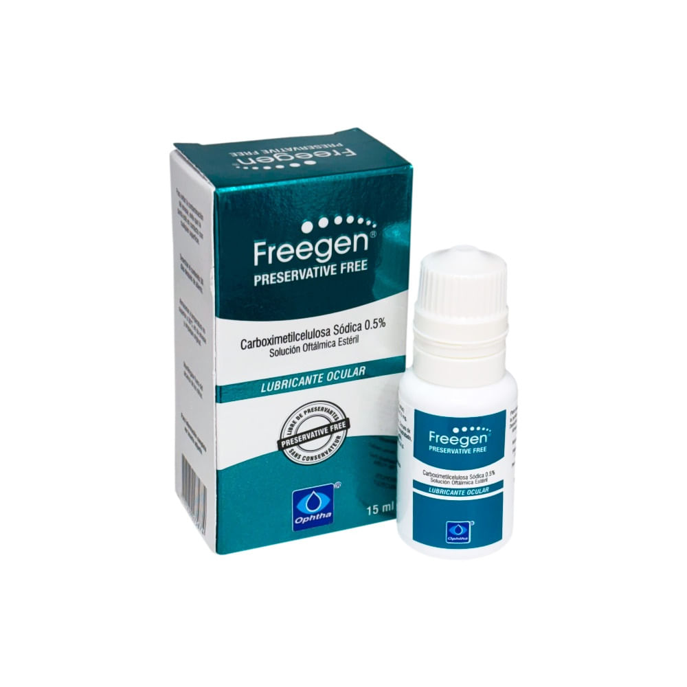 Freegen Preservative Free 0.5% Solución Oftálmica - Frasco 15 ml