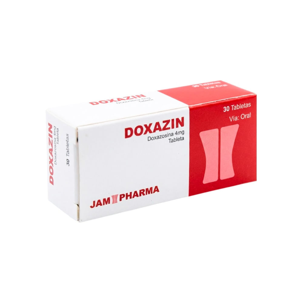 Doxazin 4 mg Tabletas - Caja 30 und