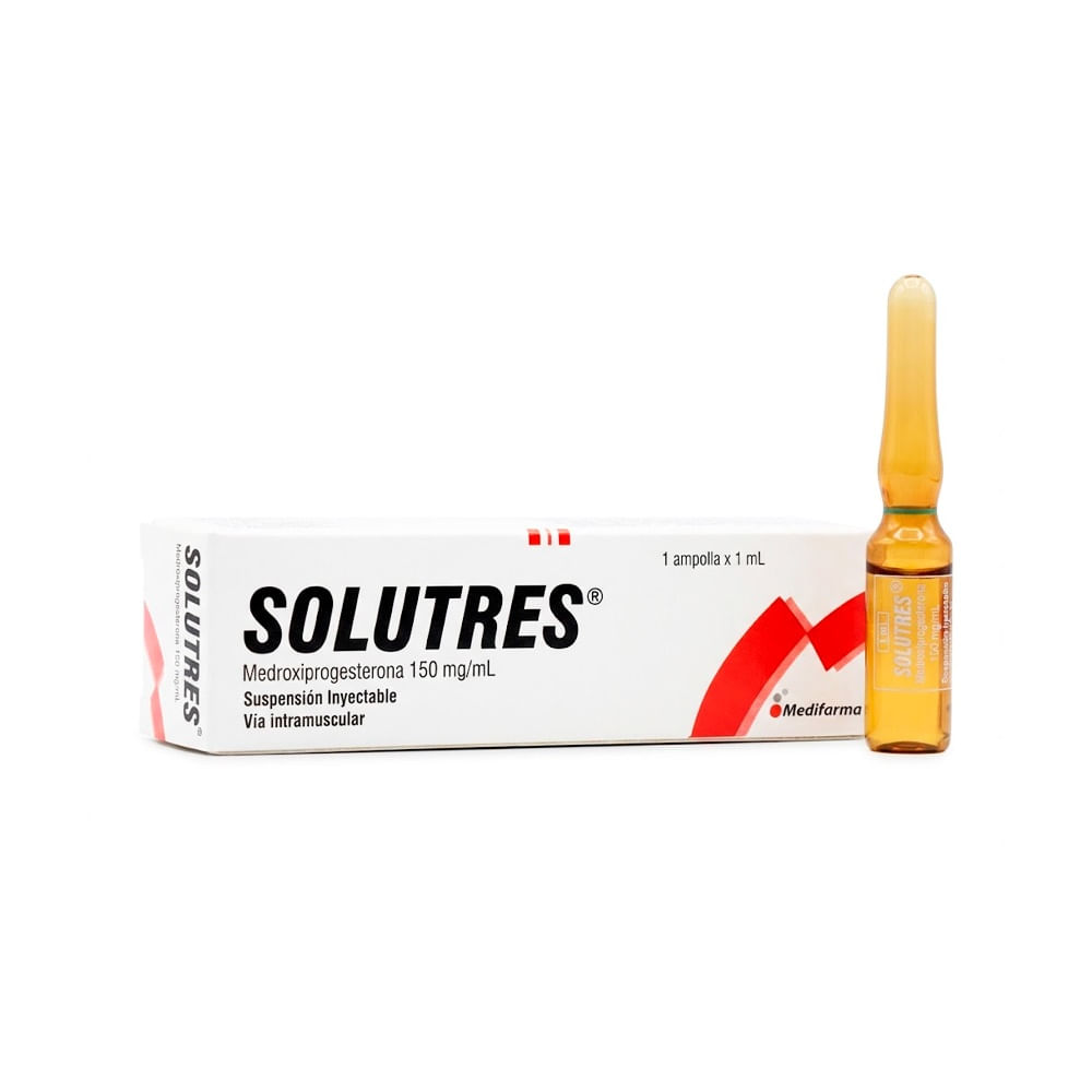 Solutres 150 mg/ml Suspensión Inyectable - Ampolla 1 ml