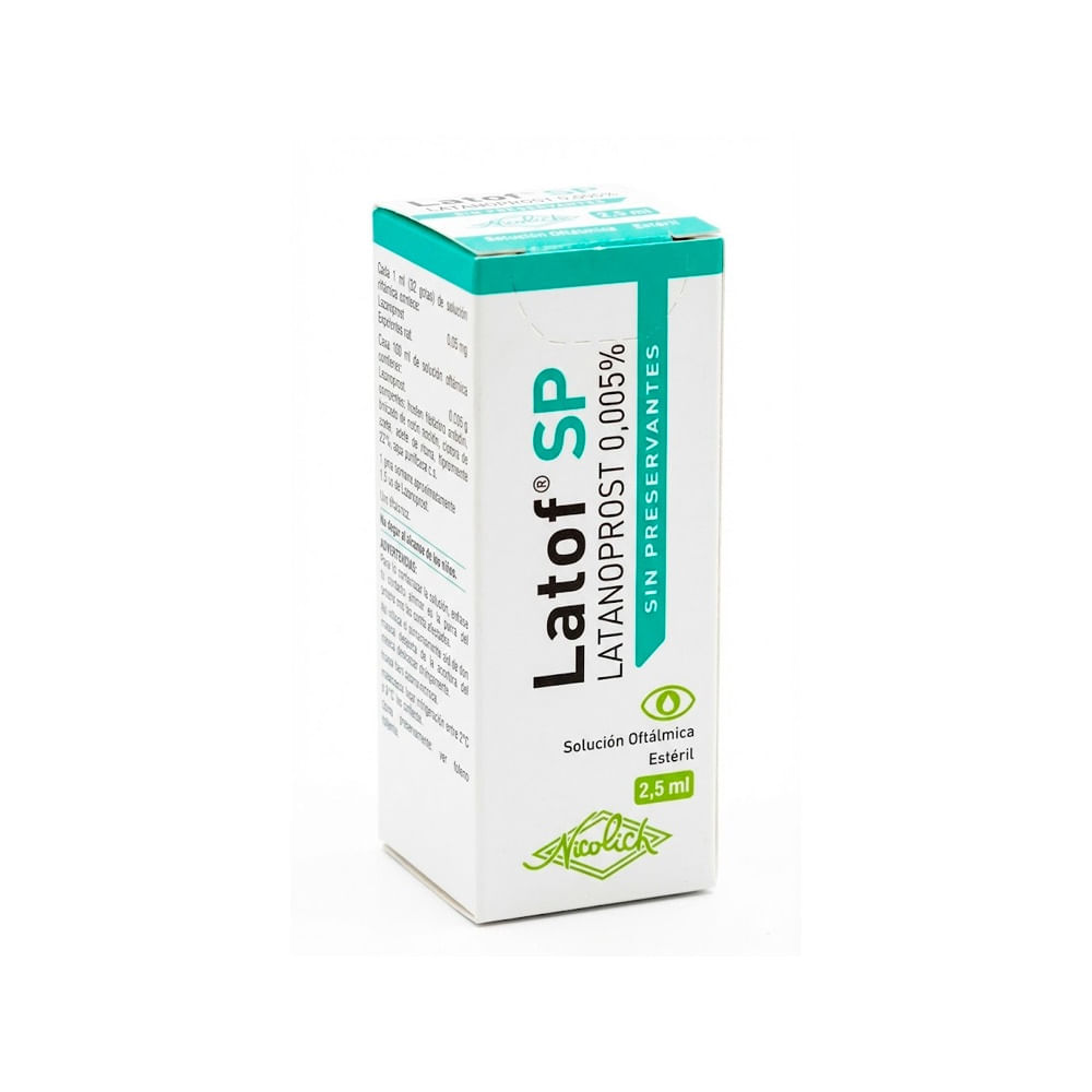 Latof SP 0.005% Solución Oftálmica - Frasco 2.5 ml