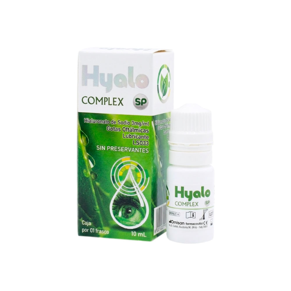 Hyalo Complex SP 3 mg/ml Gotas Oftálmicas - Frasco 10 ml