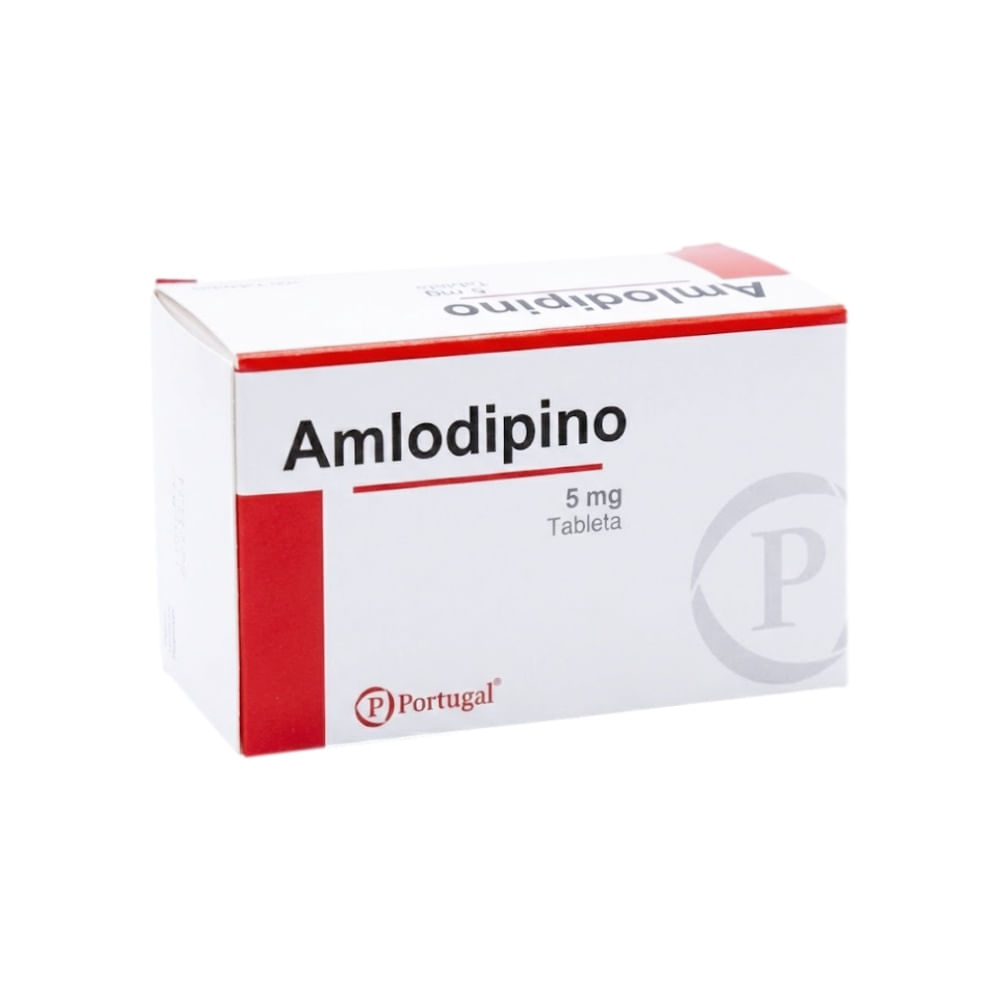 Amlodipino 5 mg PT Tabletas - Blíster 10 und