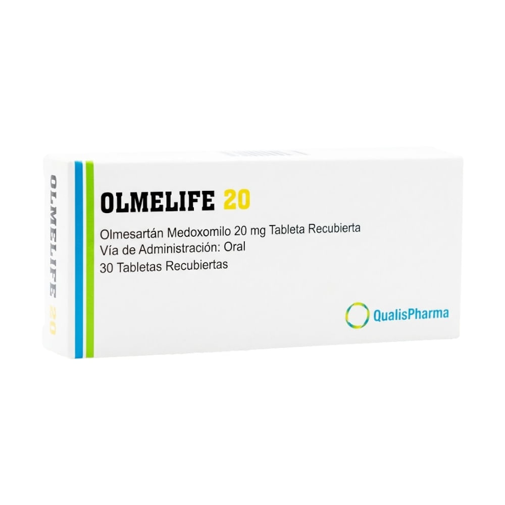 Olmelife 20 mg Tabletas Recubiertas - Caja 30 und
