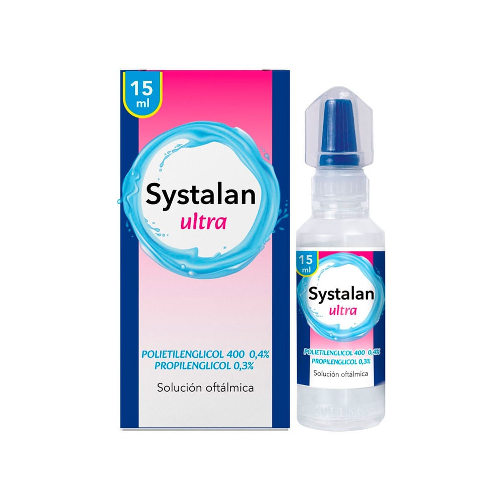Systalan Ultra 0.4% + 0.3% Solución Oftálmica - Frasco 15 ml