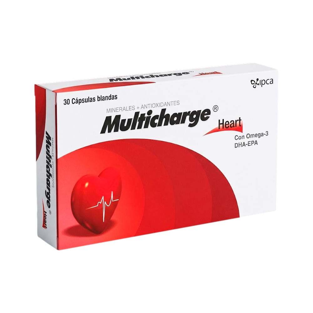 Multicharge Heart Cápsulas Blandas - Caja 30 und