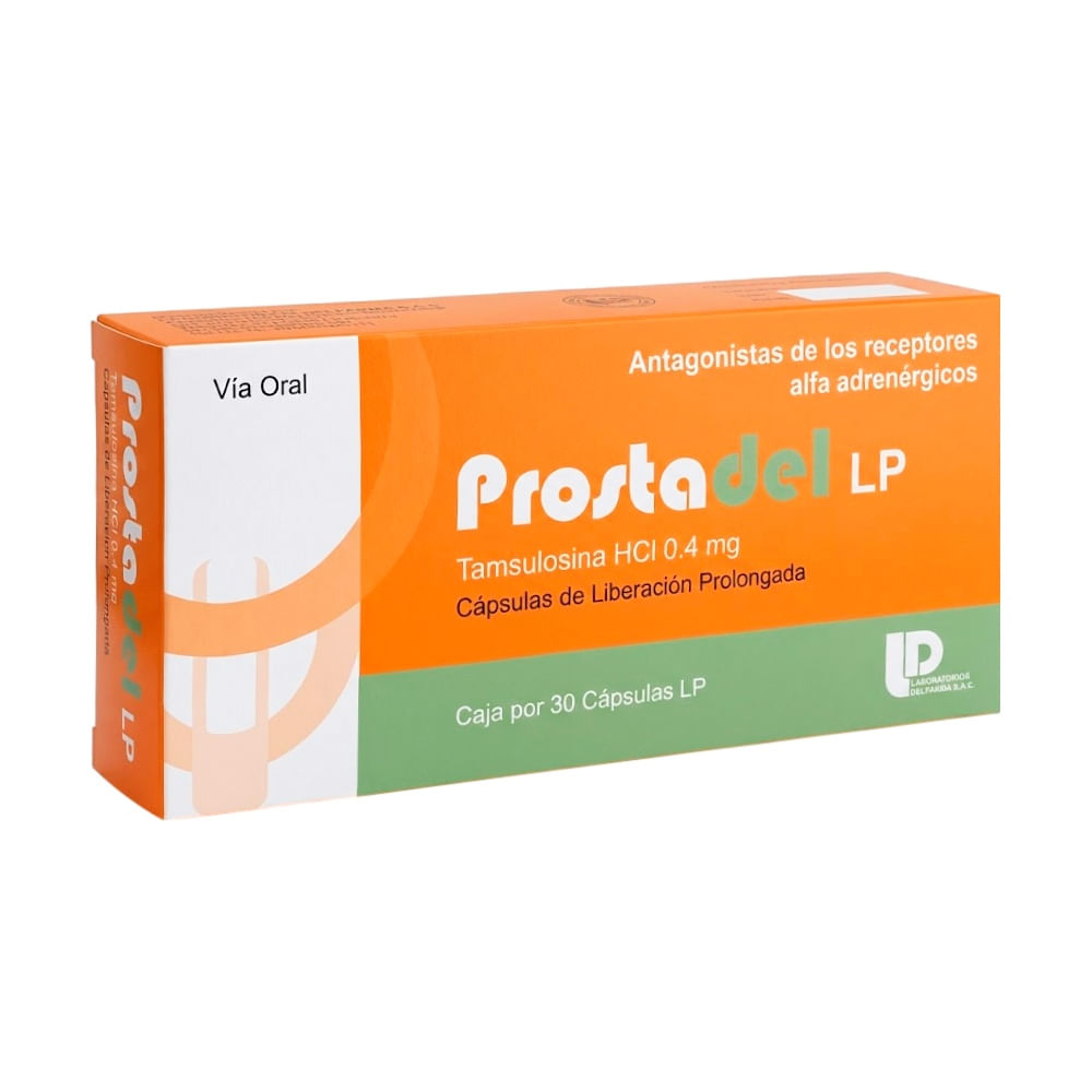 Prostadel LP 0.4 mg Cápsulas de Liberación Prolongada - Caja 30 und