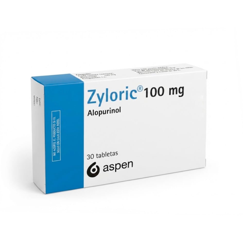 Zyloric 100 mg Tabletas - Caja 30 und