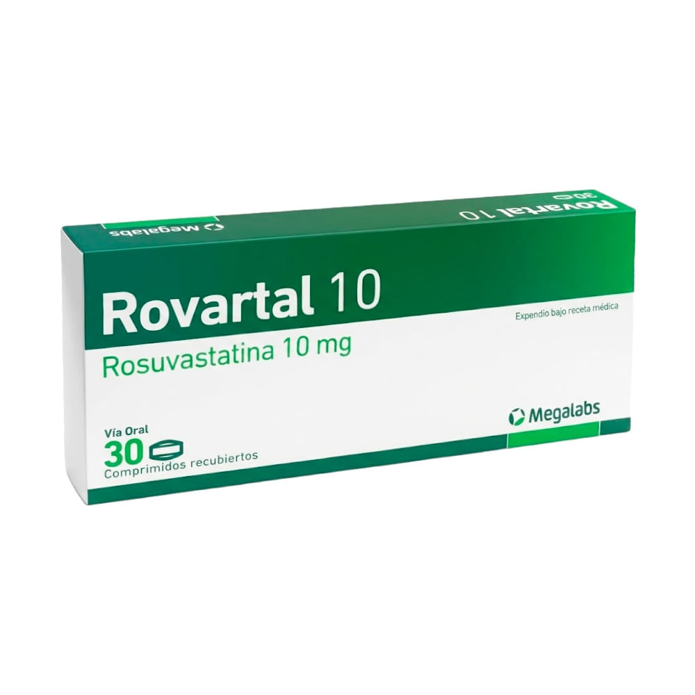 Rovartal 10 mg Comprimidos Recubiertos - Caja 30 und