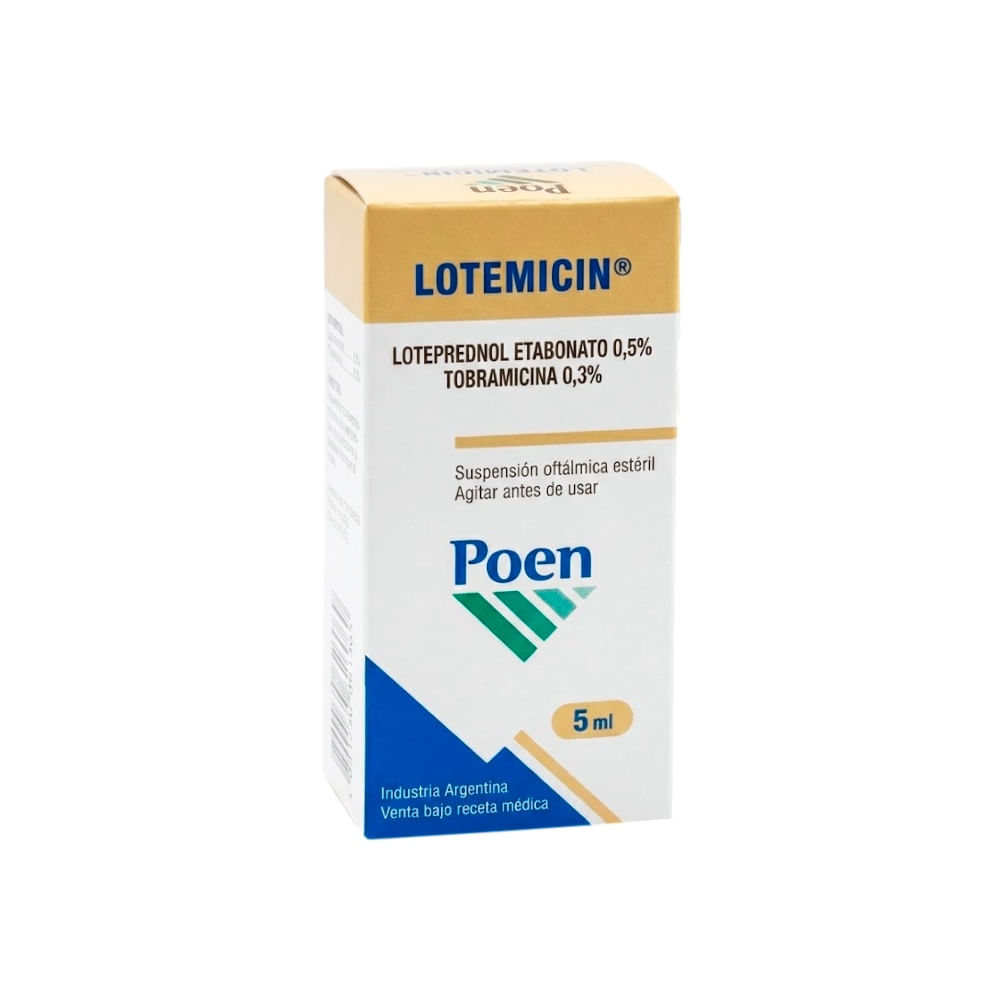 Lotemicin 0.5% + 0.3% Suspensión Oftálmica - Frasco 5 ml