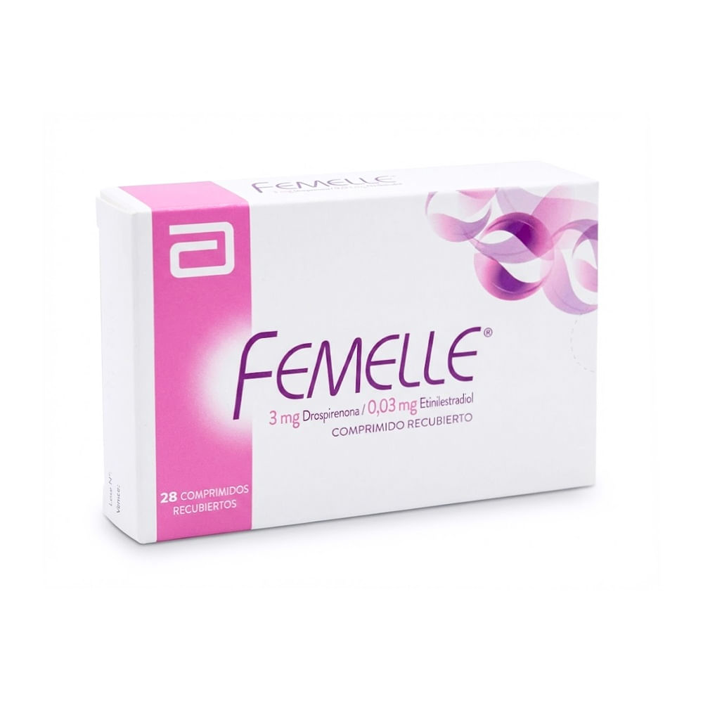 Femelle 3 mg + 0.03 mg Comprimidos Recubiertos - Caja 28 und