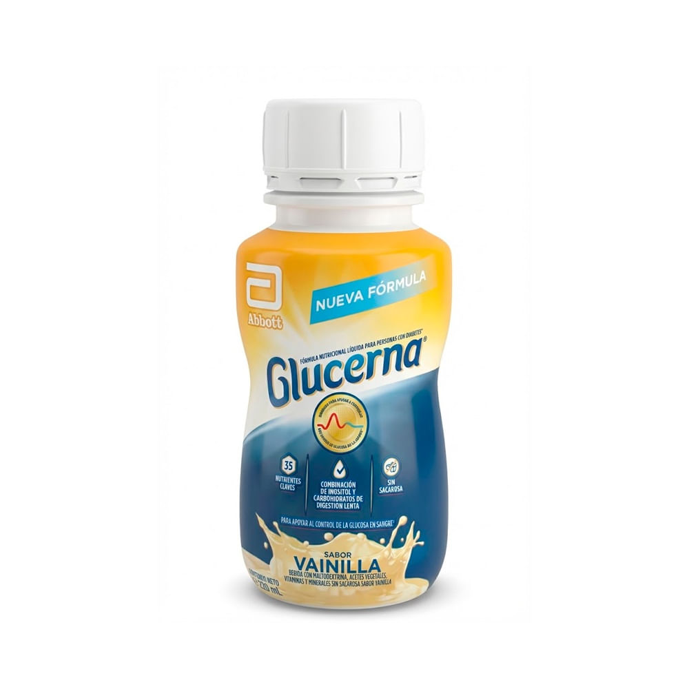 Glucerna Bebible Sabor Vainilla - Frasco 220 ml