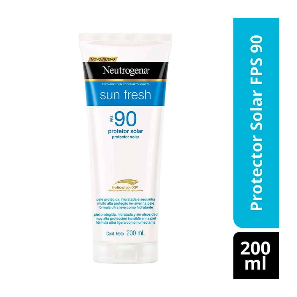 Neutrogena Sun Fresh Protector Solar FPS90 - Frasco 200 ml
