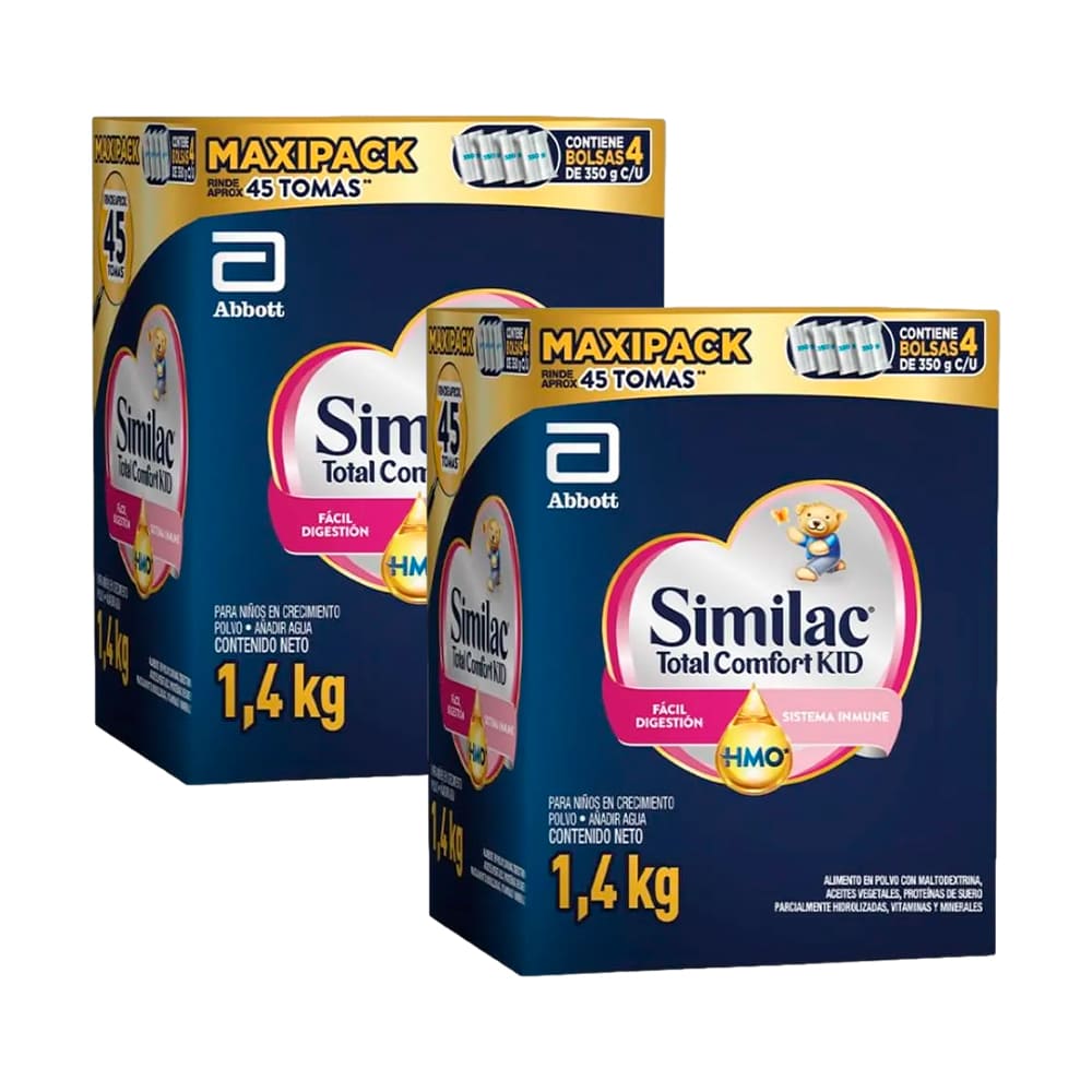 Pack x 2 Similac Total Comfort KID 1.4 kg c/u