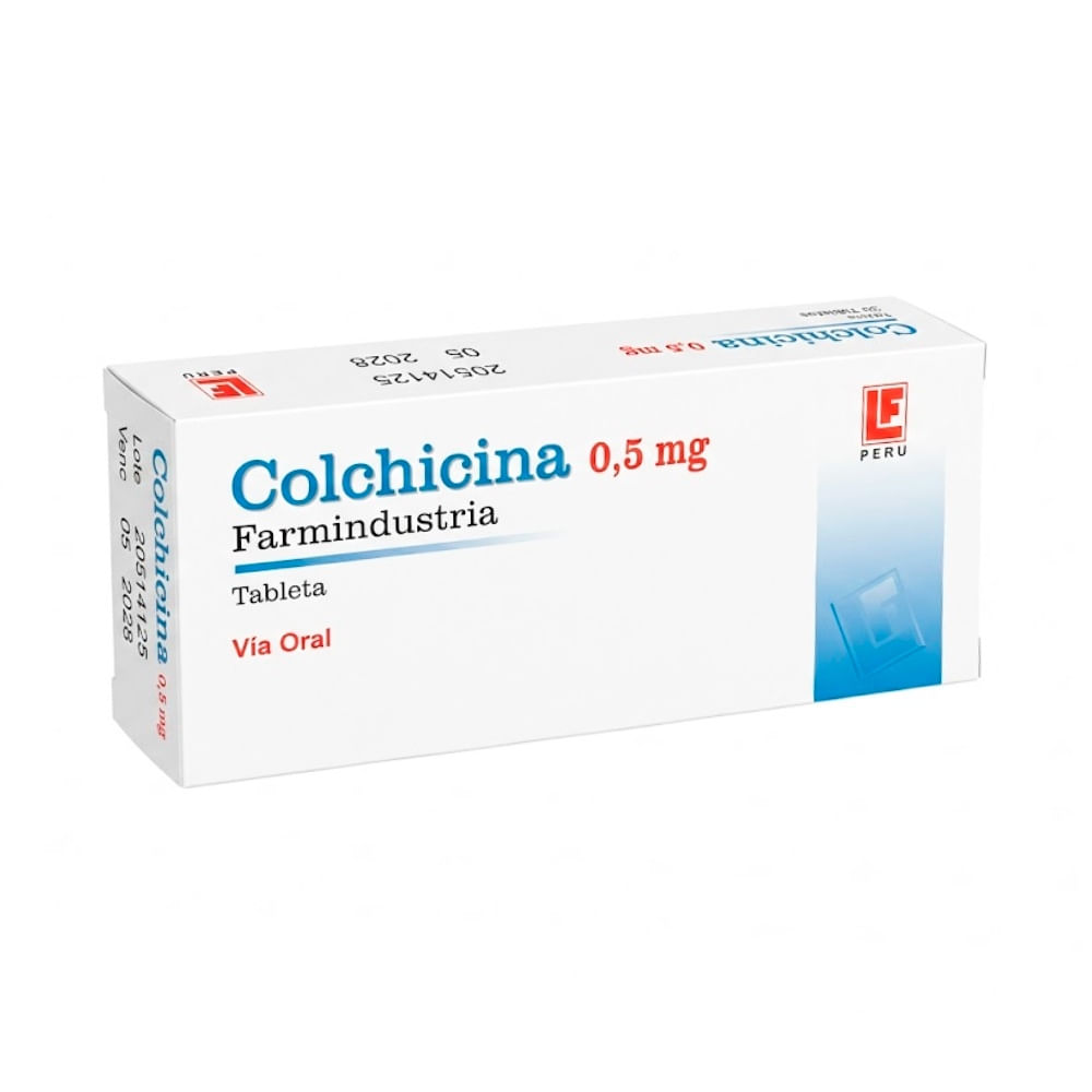 Colchicina 0.5 mg FI Tabletas - Blíster 10 und