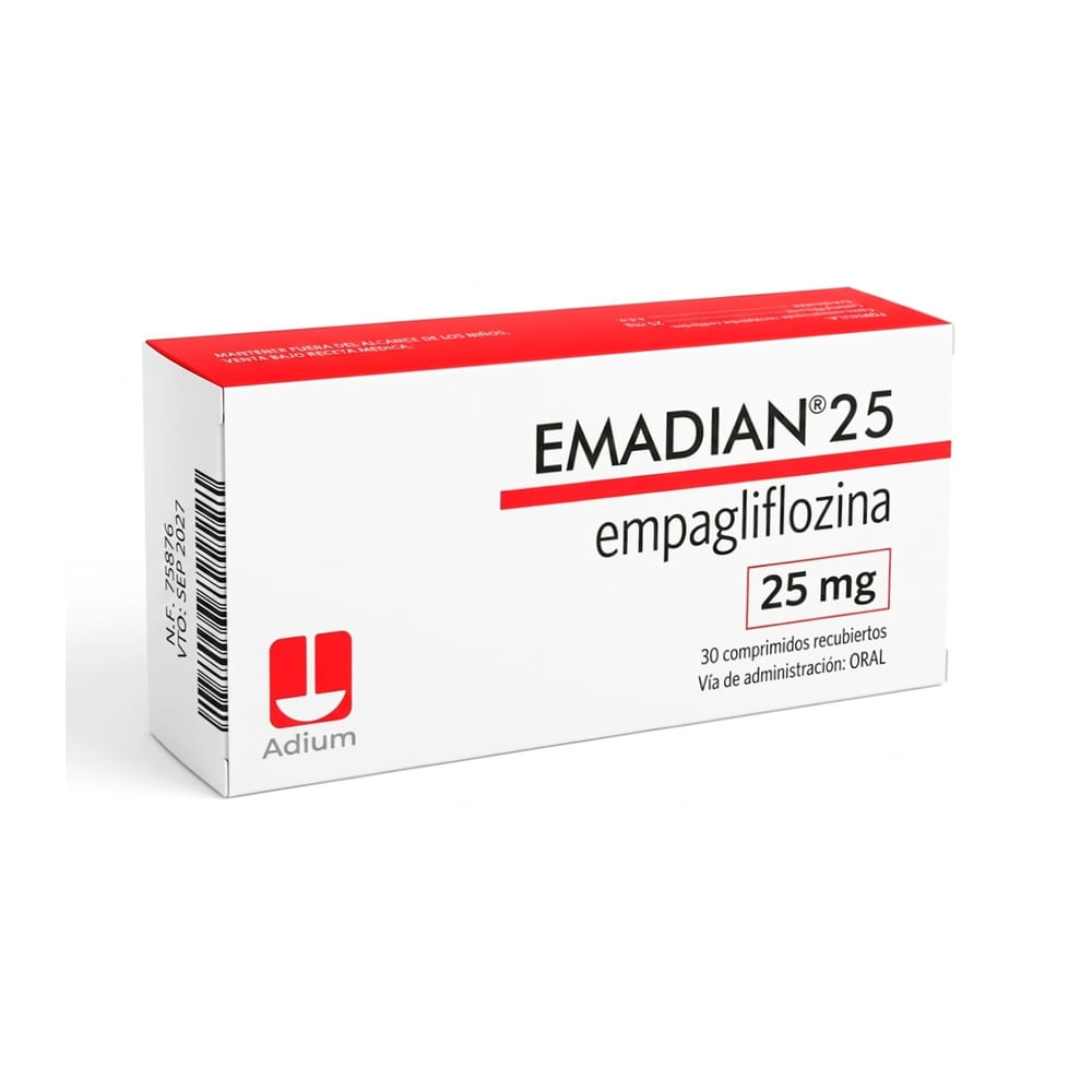 Emadian 25 mg Comprimidos Recubiertos - Caja 30 und