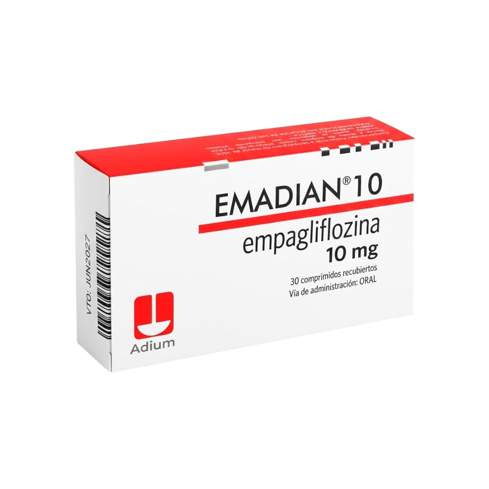 Emadian 10 mg Comprimidos Recubiertos - Caja 30 und