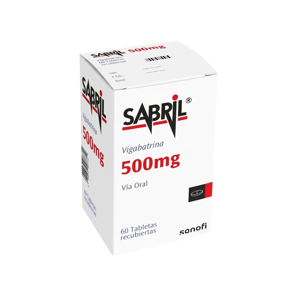 Sabril 500 mg Tabletas Recubiertas - Caja 60 und