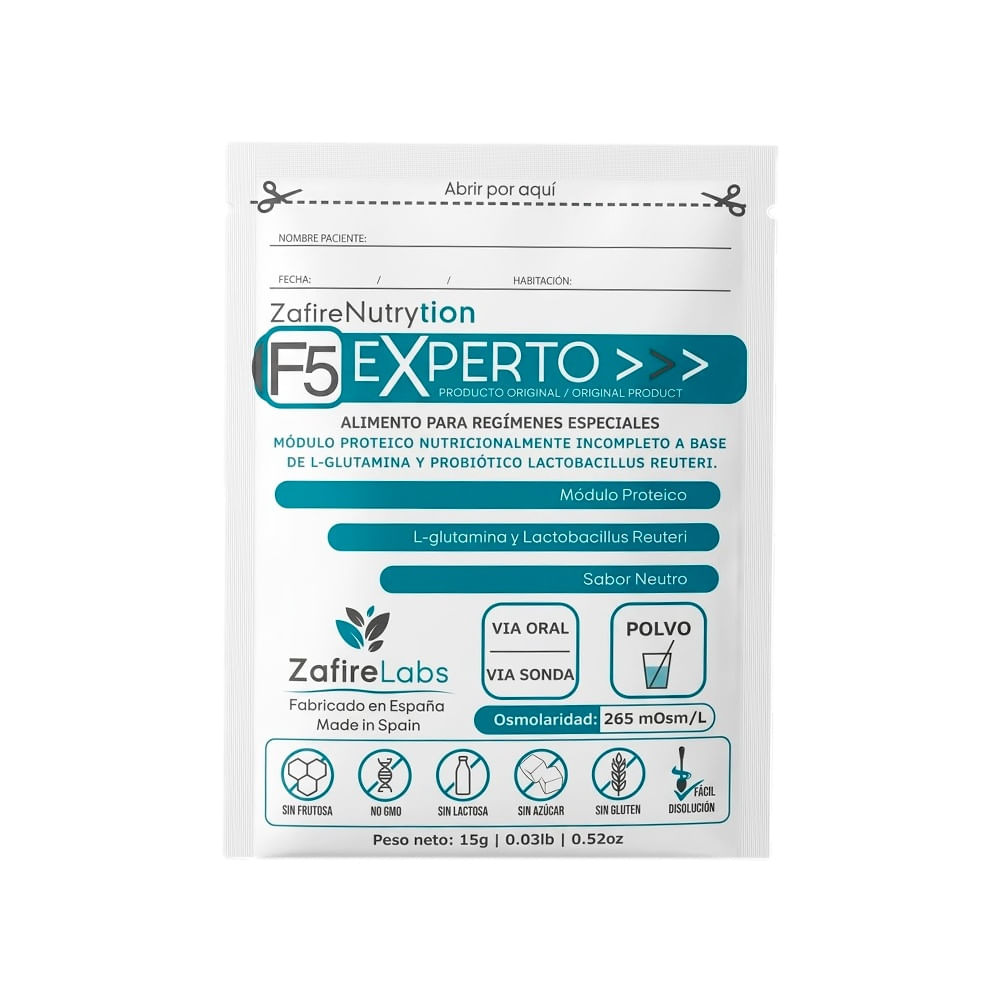 F5 Experto Alimento para Regímenes Especiales en Polvo - Sobre 15 g
