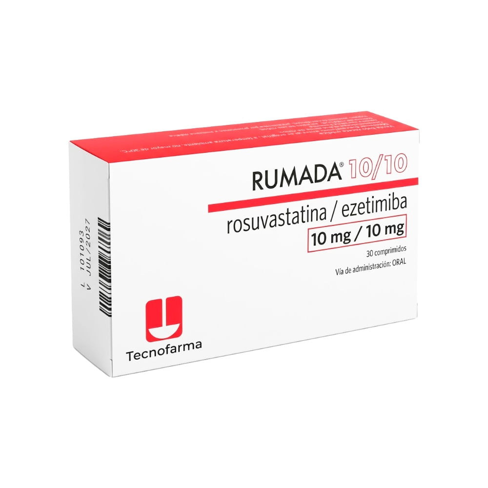 Rumada 10 mg + 10 mg Comprimidos - Caja 30 und