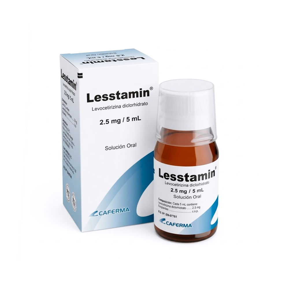 Lesstamin 2.5 mg/5 ml Solución Oral - Frasco 60 ml