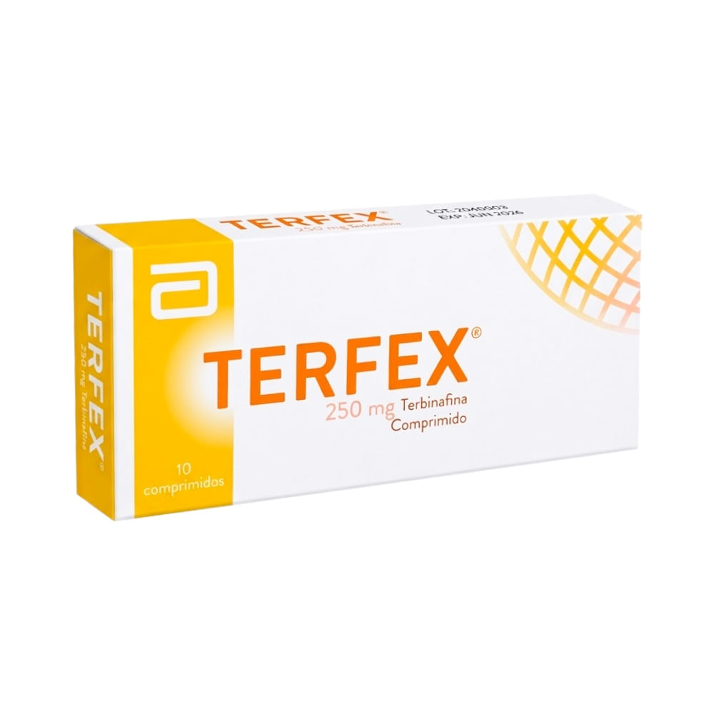Terfex 250 mg Comprimidos - Caja 10 und