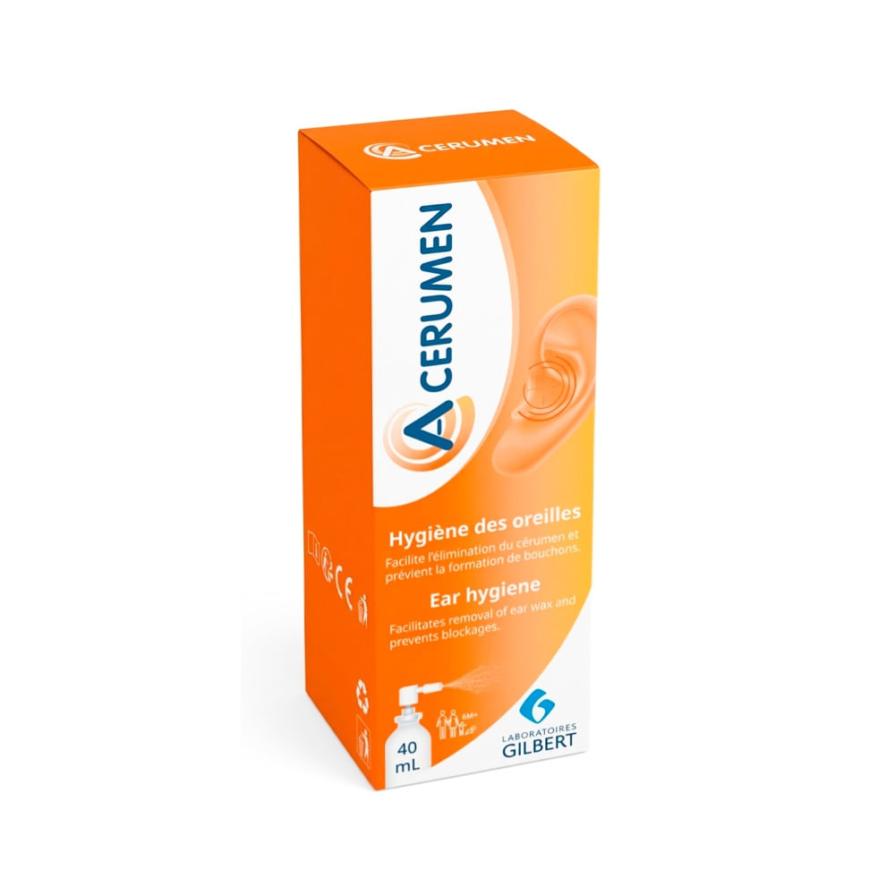 Acerumen Solución para Higiene Auditiva Spray - Frasco 40 ml