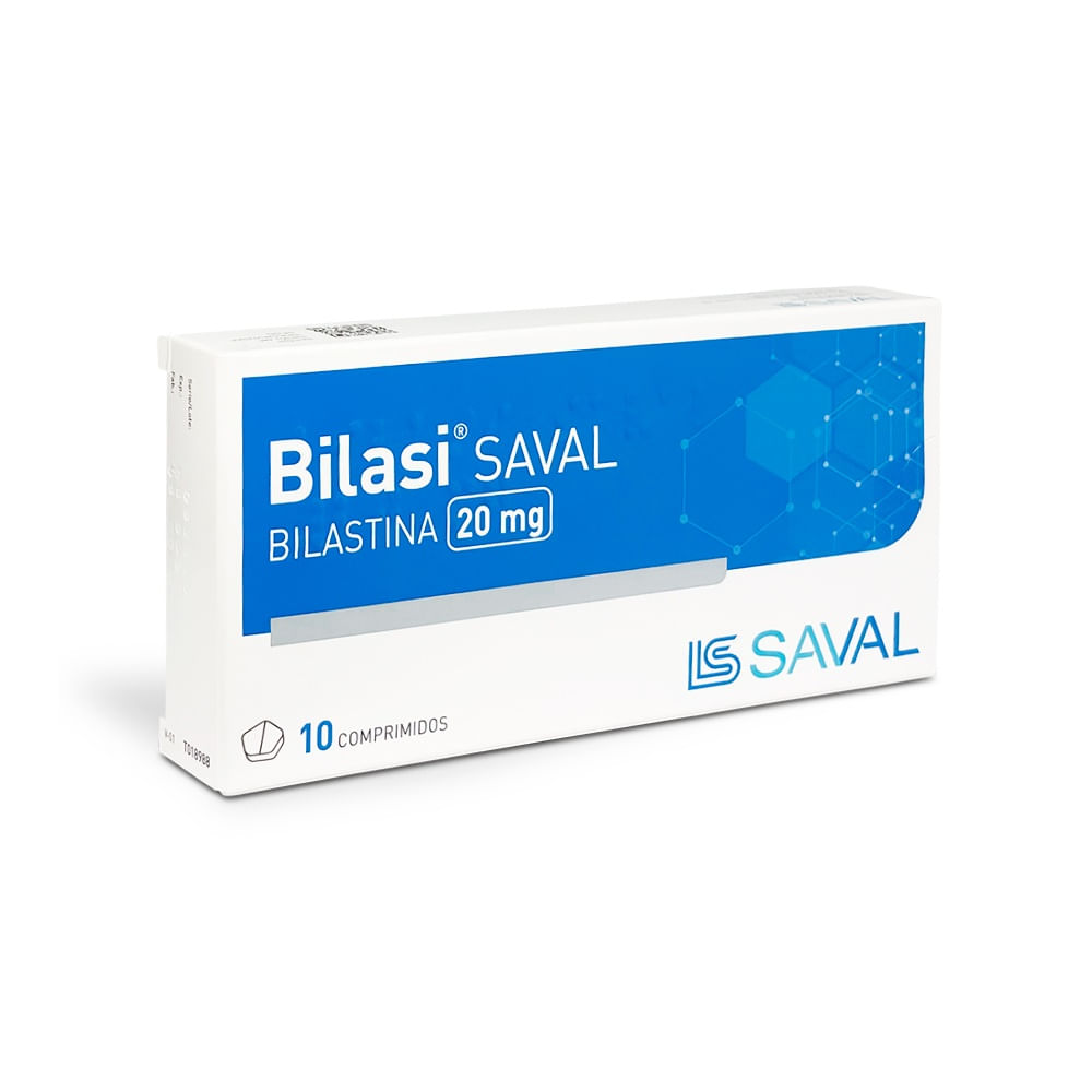 Bilasi 20 mg Comprimidos - Caja 10 und