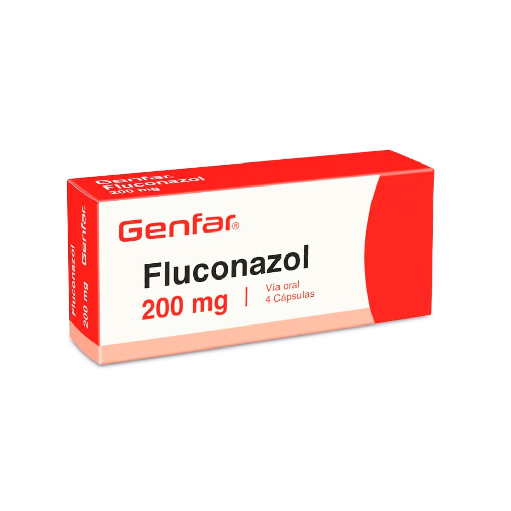 Fluconazol 200 mg GF Cápsulas - Caja 4 und