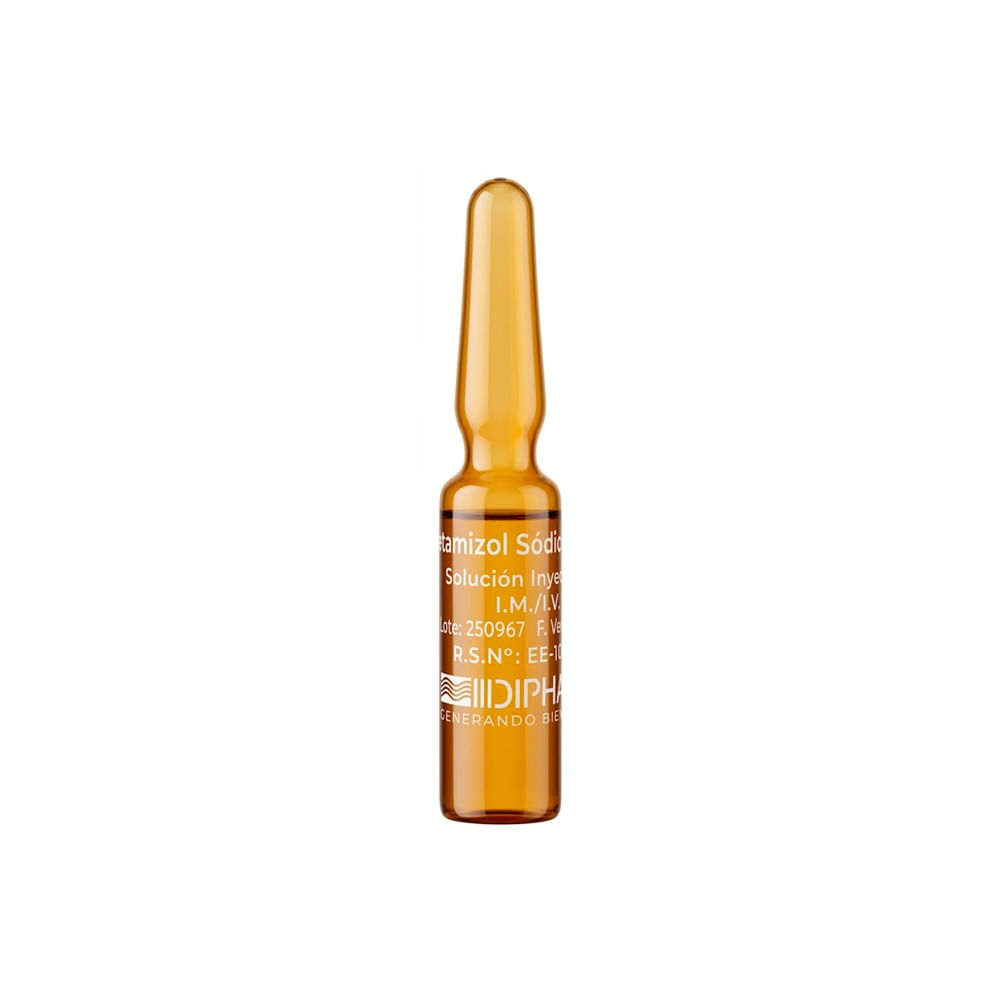 Metamizol Sódico 1 g/2 mg DP Solución Inyectable - Ampolla 2 ml