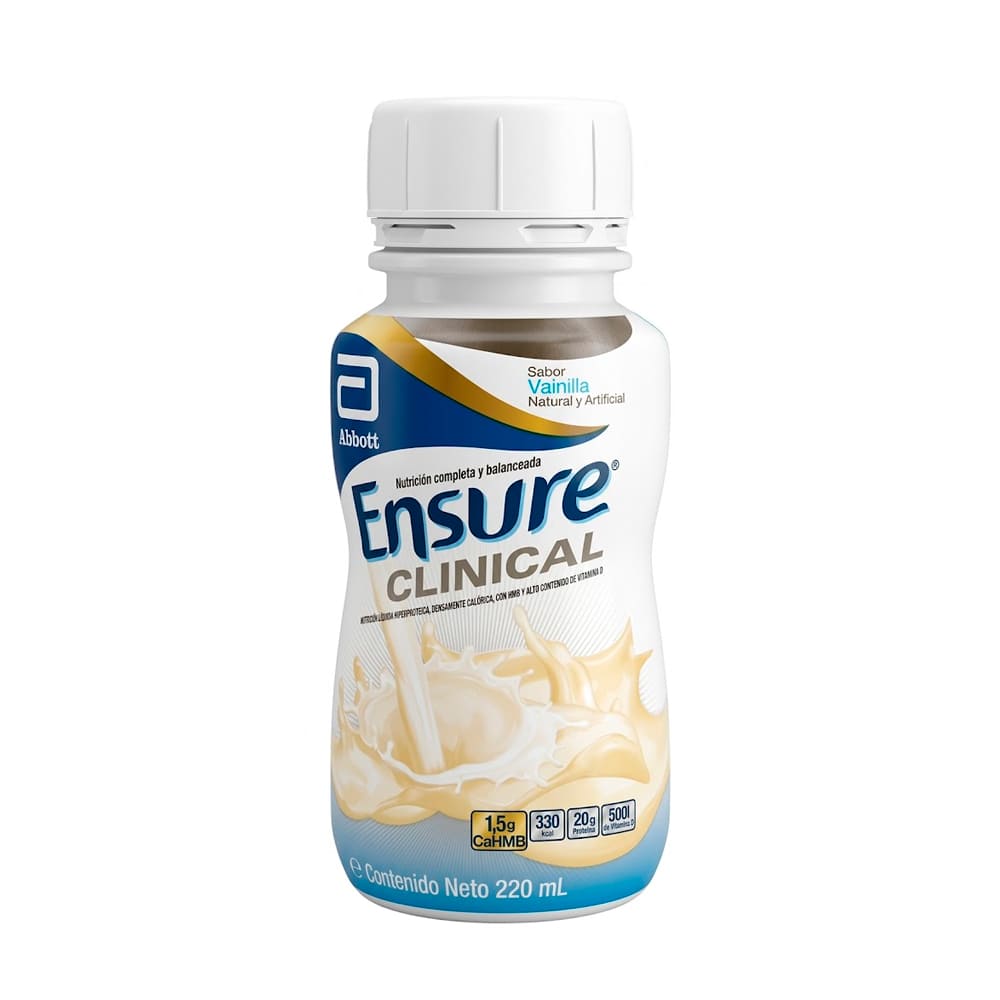 Ensure Clinical Bebible Sabor Vainilla - Frasco 220 ml