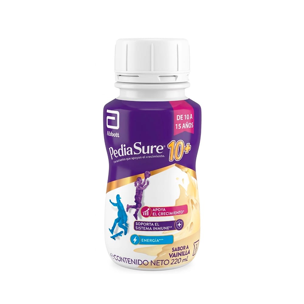 Pediasure 10+ Bebible Sabor Vainilla - Frasco 220 ml