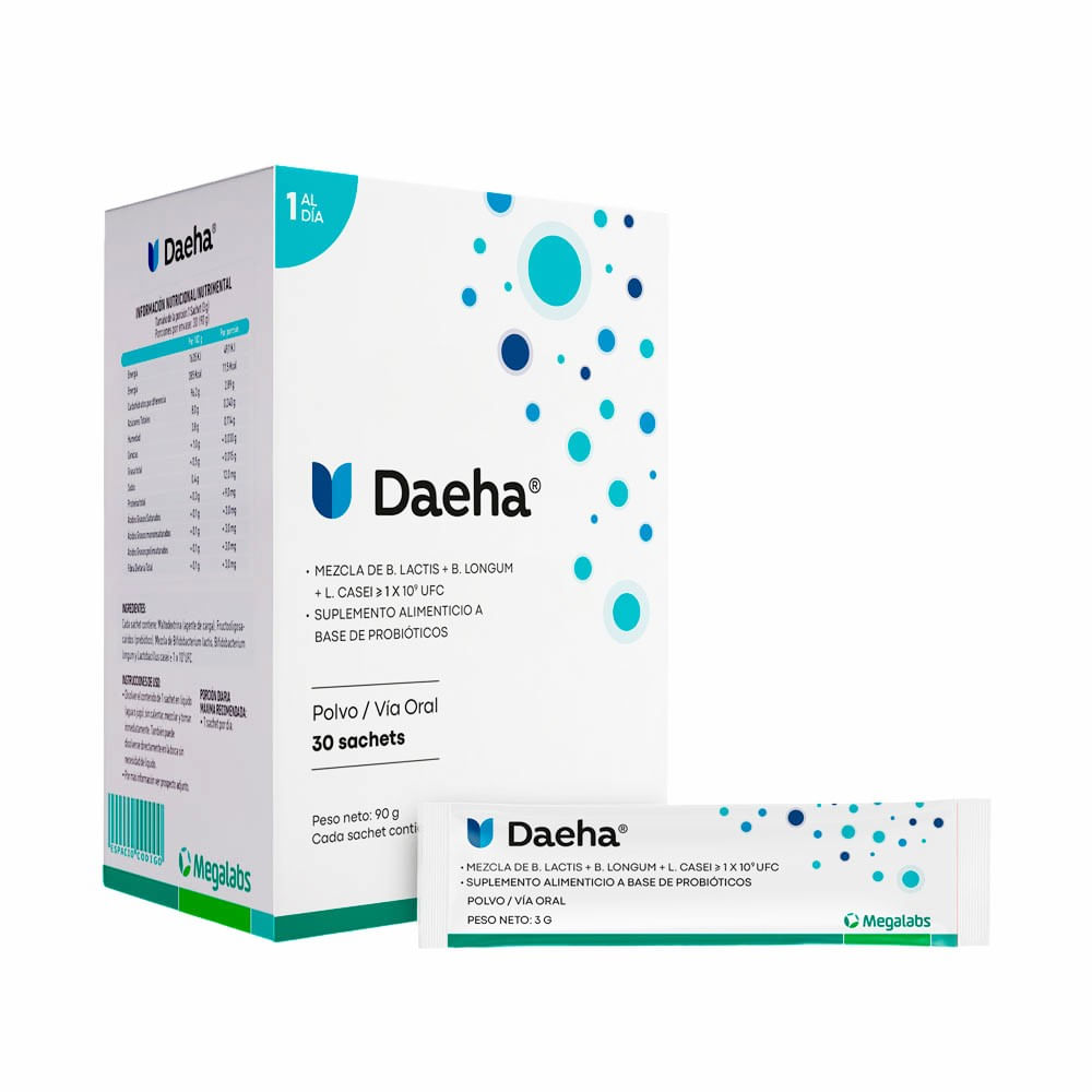 Daeha Probióticos en Polvo Sachets - Caja 30 und