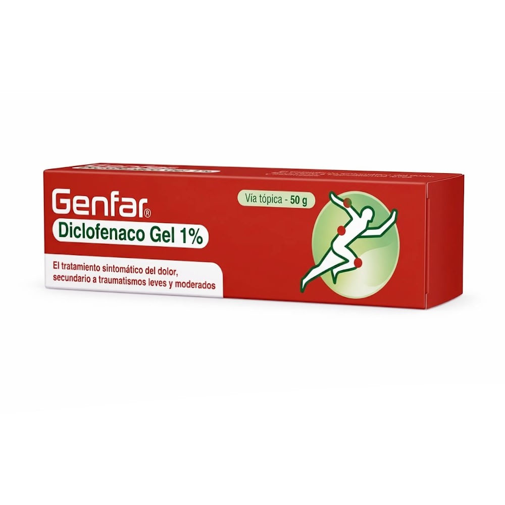 Diclofenaco 1% GF Gel - Tubo 50 g