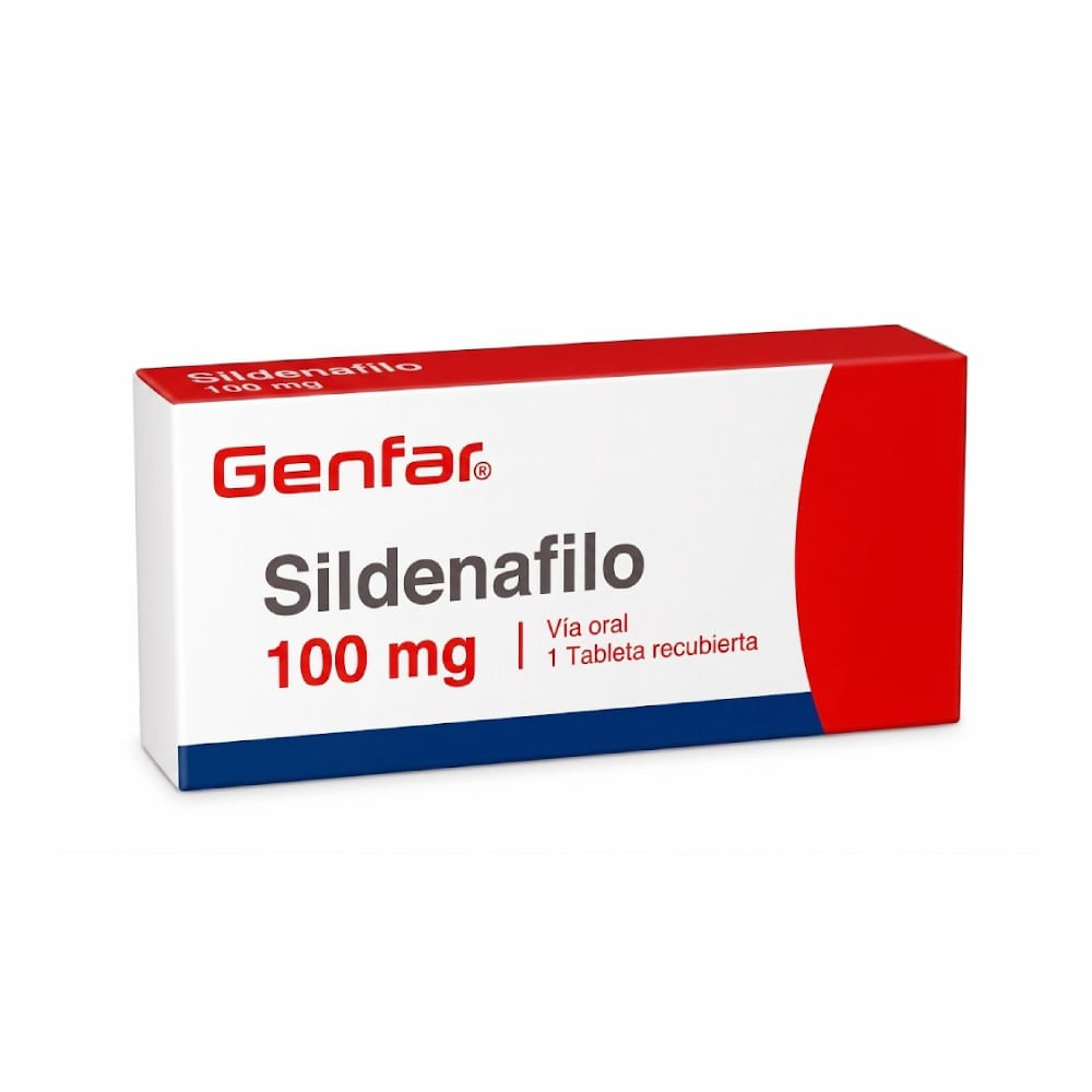 Sildenafilo 100 mg GF Tableta - Caja 1 und