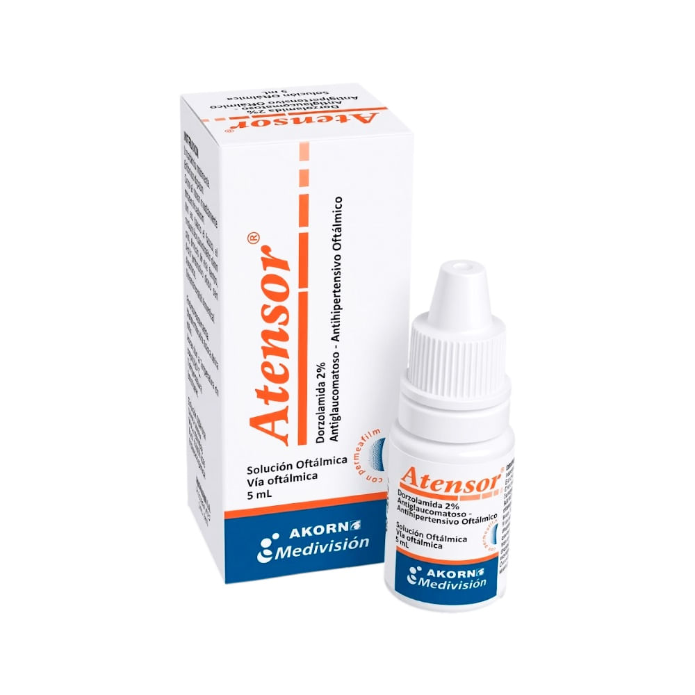 Atensor 2% Solución Oftálmica - Frasco 5 ml