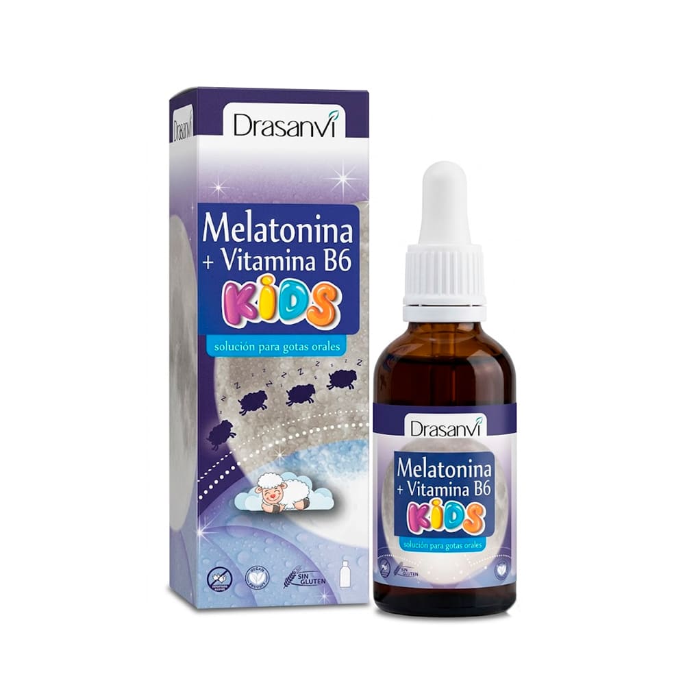 Drasanvi Melatonina + Vitamina B6 Kids Gotas Orales - Frasco 50 ml