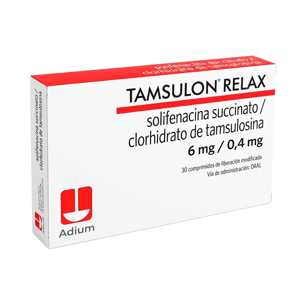 Tamsulon Relax 6 mg + 0.4 mg Comprimidos - Caja 30 und