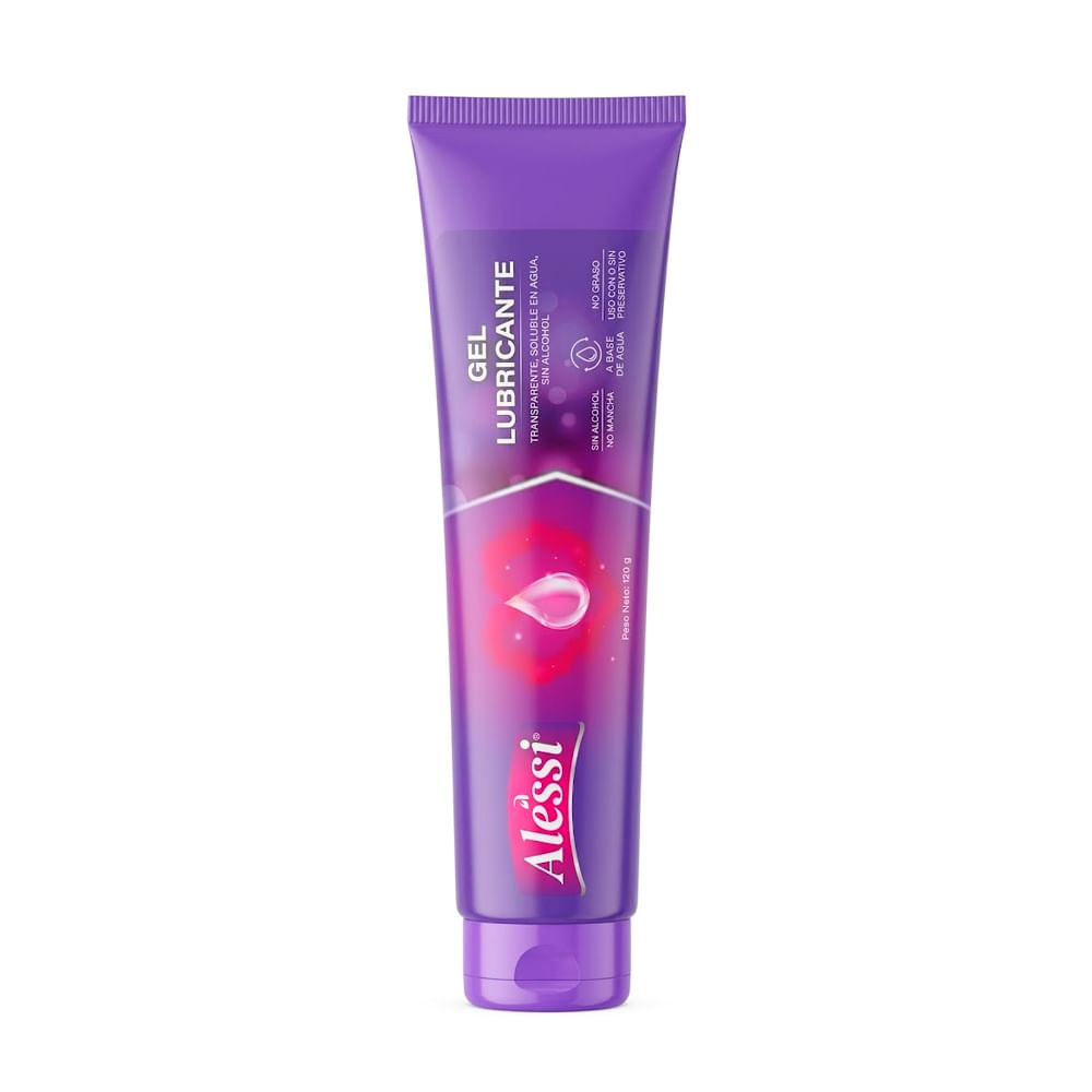 Alessi Gel Lubricante a Base de Agua - Frasco 120 g