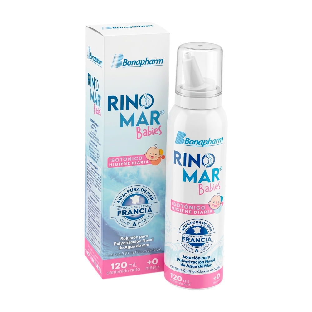Rinomar Babies Isotónico Solución para Pulverización Nasal - Frasco 120 ml