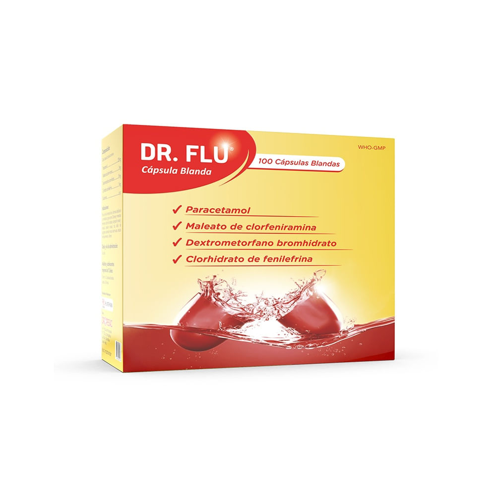 Dr. Flu Cápsulas Blandas - Blíster 10 und