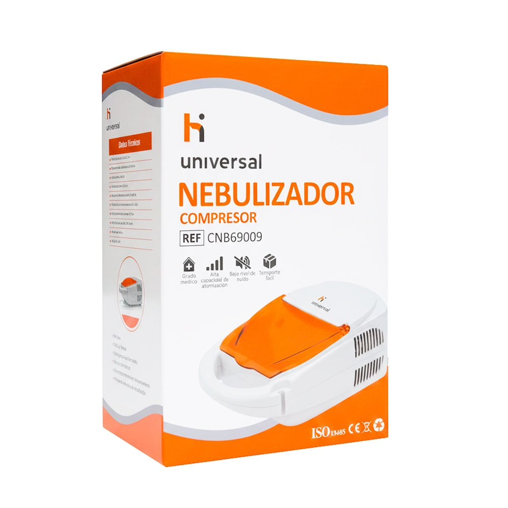 HI Universal Nebulizador Compresor - Caja 1 kit