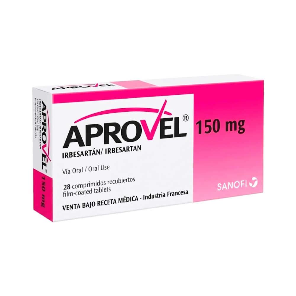 Aprovel 150 mg Comprimidos Recubiertos - Caja 28 und