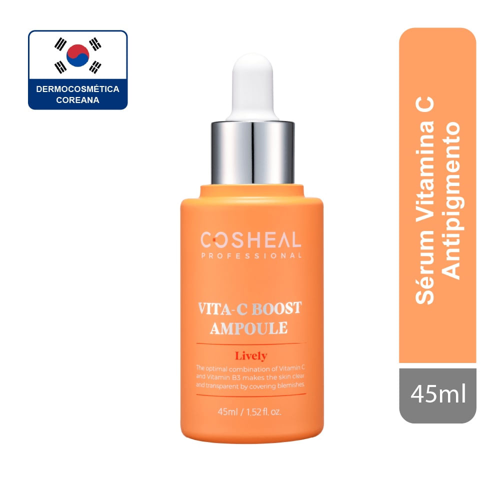 Cosheal Vita C Boost Ampoule Serum - Frasco 45 ml